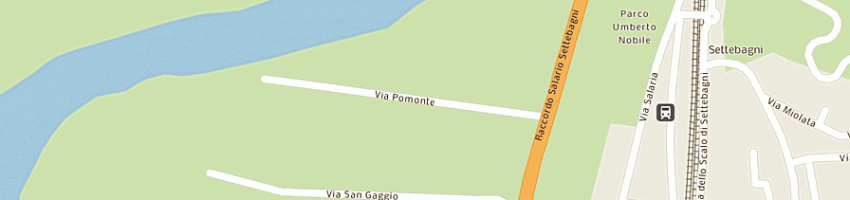 Mappa della impresa cast food srl a ROMA