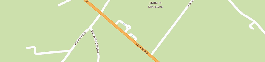 Mappa della impresa ristorante romagna mia a RIMINI
