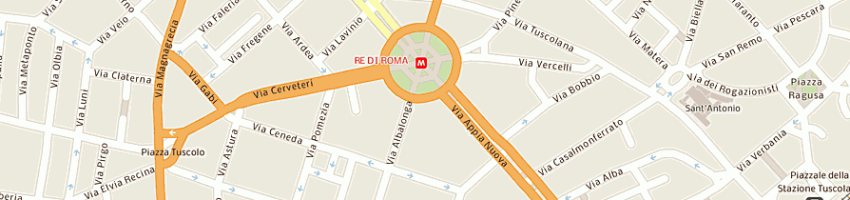 Mappa della impresa procopio 2004 srl a ROMA