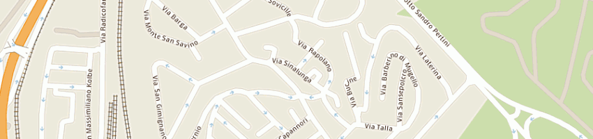 Mappa della impresa logotel srl a ROMA