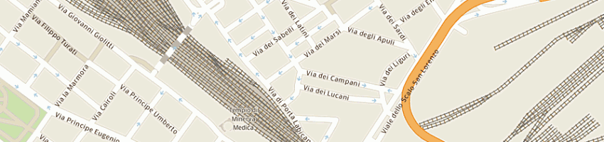Mappa della impresa istituti santa maria in aquiro a ROMA