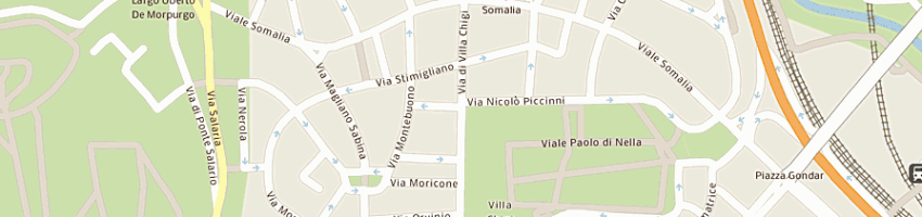 Mappa della impresa e negri e c caravaglio snc a ROMA