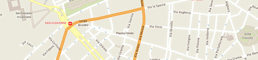 Mappa della impresa societa' cooperativa velabro 98 arl a ROMA