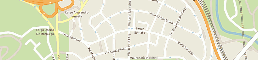 Mappa della impresa unilav consorzio cooperativo arl a ROMA