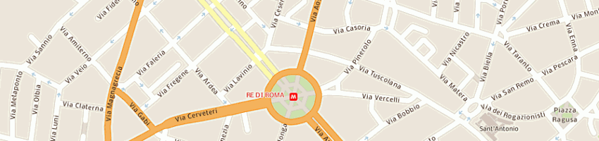 Mappa della impresa erboristeria della salute di gentile bruno - sas a ROMA
