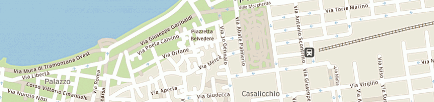 Mappa della impresa anselmo giovanni a TRAPANI
