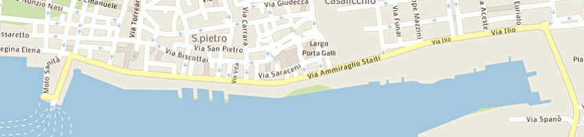 Mappa della impresa uslazienda unita' sanitaria locale n9 a TRAPANI