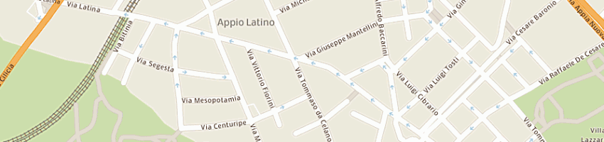 Mappa della impresa la mandorla argenti e cioccolata a ROMA