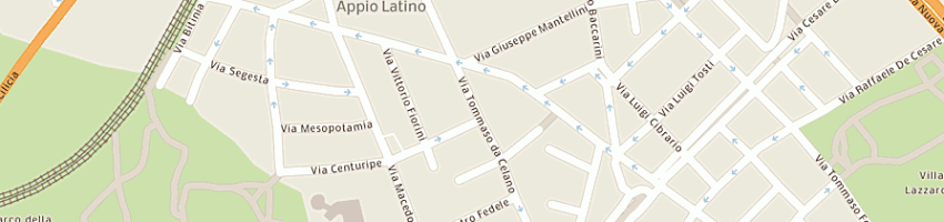 Mappa della impresa studio tecnico associato inggioia geomrocchi a ROMA
