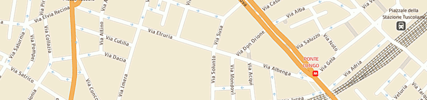 Mappa della impresa parrocchia ognisanti a ROMA