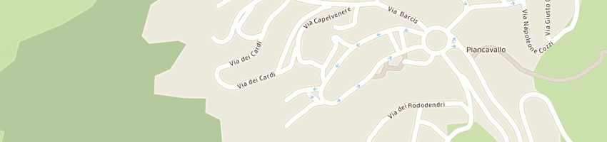 Mappa della impresa sport hotel di sartorato sas a AVIANO