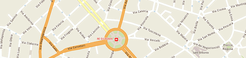 Mappa della impresa cappucci domenico a ROMA