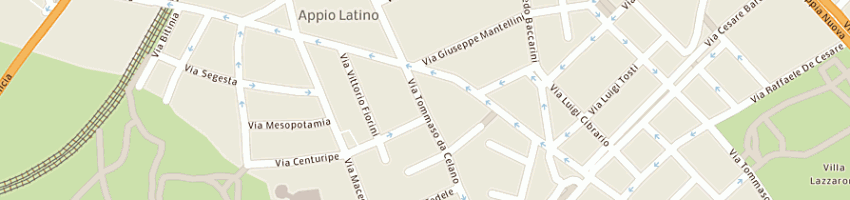 Mappa della impresa celli fernando a ROMA