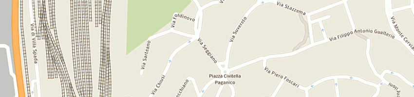 Mappa della impresa di mario mario e c societa in nome collettivo a ROMA