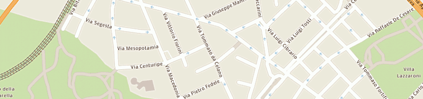 Mappa della impresa autoricambi mdm srl a ROMA