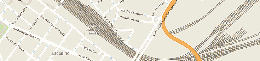 Mappa della impresa raso giuseppe e raso evangelista snc a ROMA