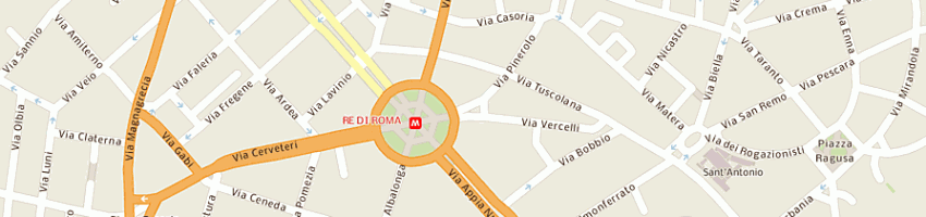 Mappa della impresa studio 84 di alivernini giuseppe,alivernini ennio e c - sas a ROMA