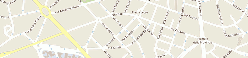 Mappa della impresa hotel galles roma a ROMA