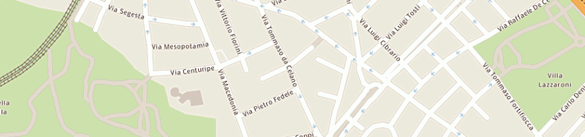 Mappa della impresa ort-italia centro sud srl a ROMA