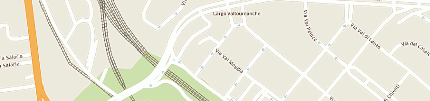 Mappa della impresa avs microelettronica snc di mambrini bruno e c a ROMA