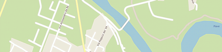 Mappa della impresa sanson paolo a FOSSALTA DI PIAVE