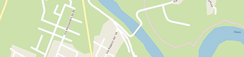 Mappa della impresa m e m srl a FOSSALTA DI PIAVE