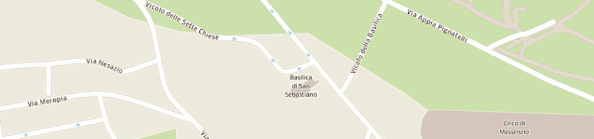 Mappa della impresa circolo bocciofilo navigatori a ROMA