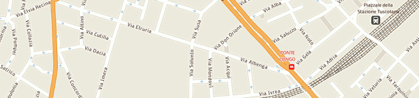 Mappa della impresa aver claudio a ROMA