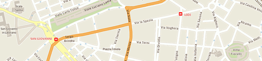 Mappa della impresa unita' sanitaria locale rm4 a ROMA