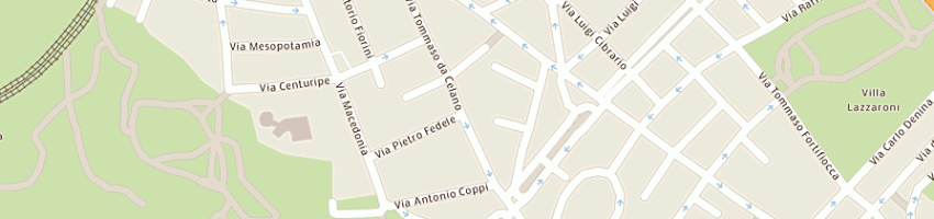 Mappa della impresa pinna virginia a ROMA