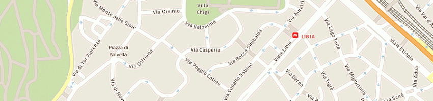 Mappa della impresa mpm sas di paola busato a ROMA