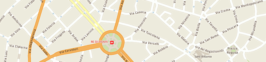Mappa della impresa clemenzi dania a ROMA