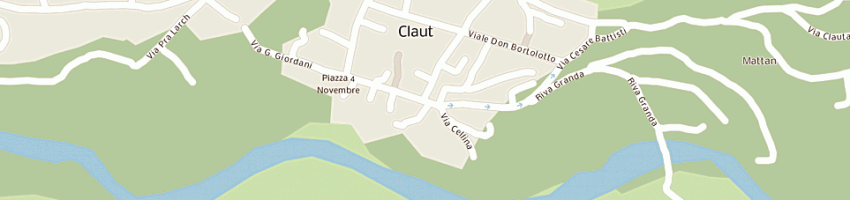 Mappa della impresa parutto maria luisa a CLAUT
