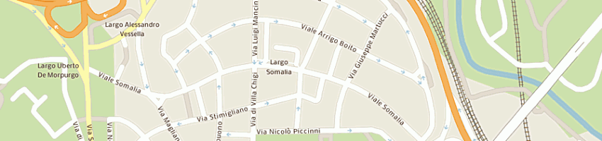Mappa della impresa otty sas di carnevali e c a ROMA