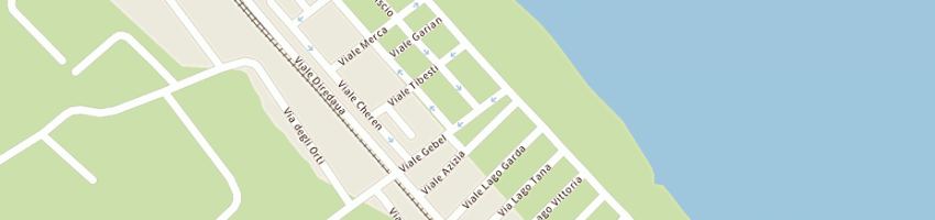 Mappa della impresa angelini giorgio a RIMINI
