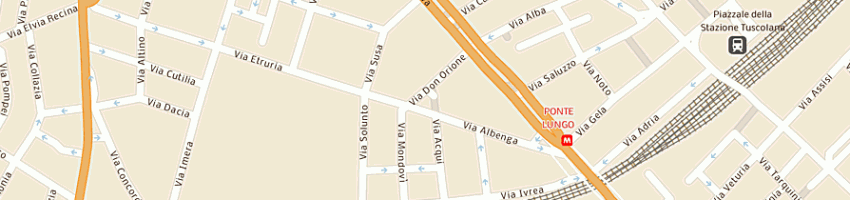 Mappa della impresa stelo franco a ROMA