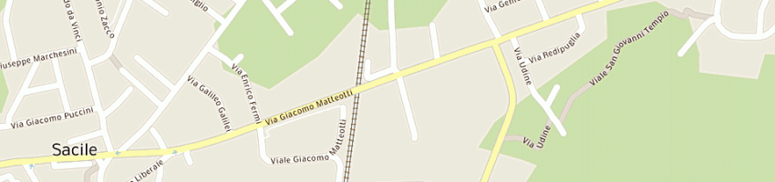 Mappa della impresa autofficina coan di coan aldo e alberto snc a SACILE