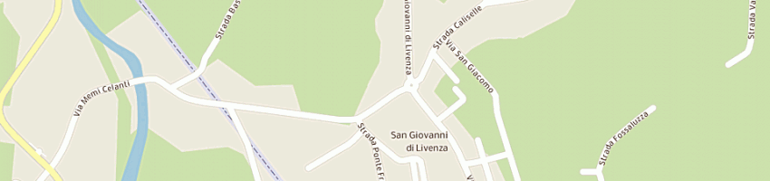 Mappa della impresa bar bianco a SACILE