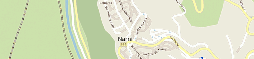 Mappa della impresa alimentari arbuatti di arbuatti vito e c sas a NARNI