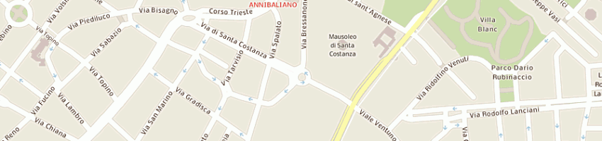 Mappa della impresa gestione sanita' romana srl a ROMA