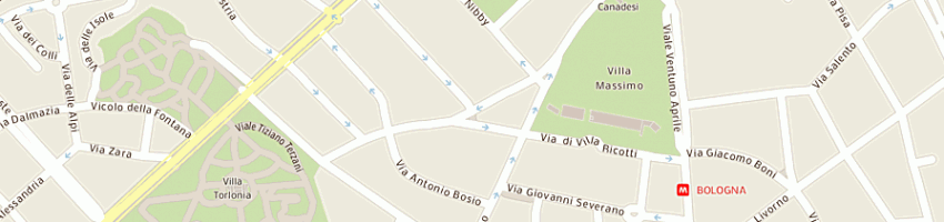 Mappa della impresa caf cna srl a ROMA