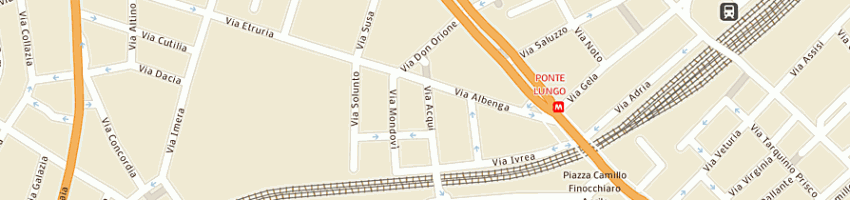 Mappa della impresa monetti roberto a ROMA