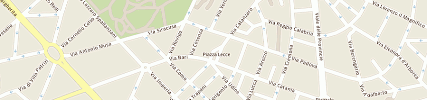 Mappa della impresa cocci e confetti di arcangeletti al a ROMA
