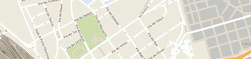 Mappa della impresa linotipia velox srl a ROMA