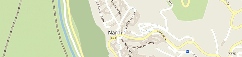 Mappa della impresa ajo tracchegiani valeria a NARNI