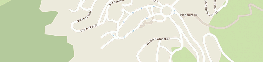 Mappa della impresa bar bianco a AVIANO