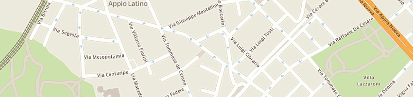 Mappa della impresa panichi marco a ROMA