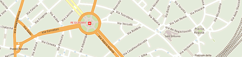 Mappa della impresa temac srl a ROMA