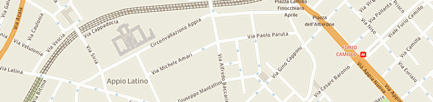 Mappa della impresa gambardella augusto a ROMA