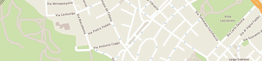 Mappa della impresa pacor di corvino michele e c snc a ROMA